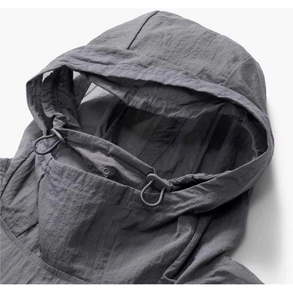 Nike Tech Pack Woven Mesh Pullover Hoodie Lightweight FN2632 068 Medium NWT $130 - Picture 3 of 11